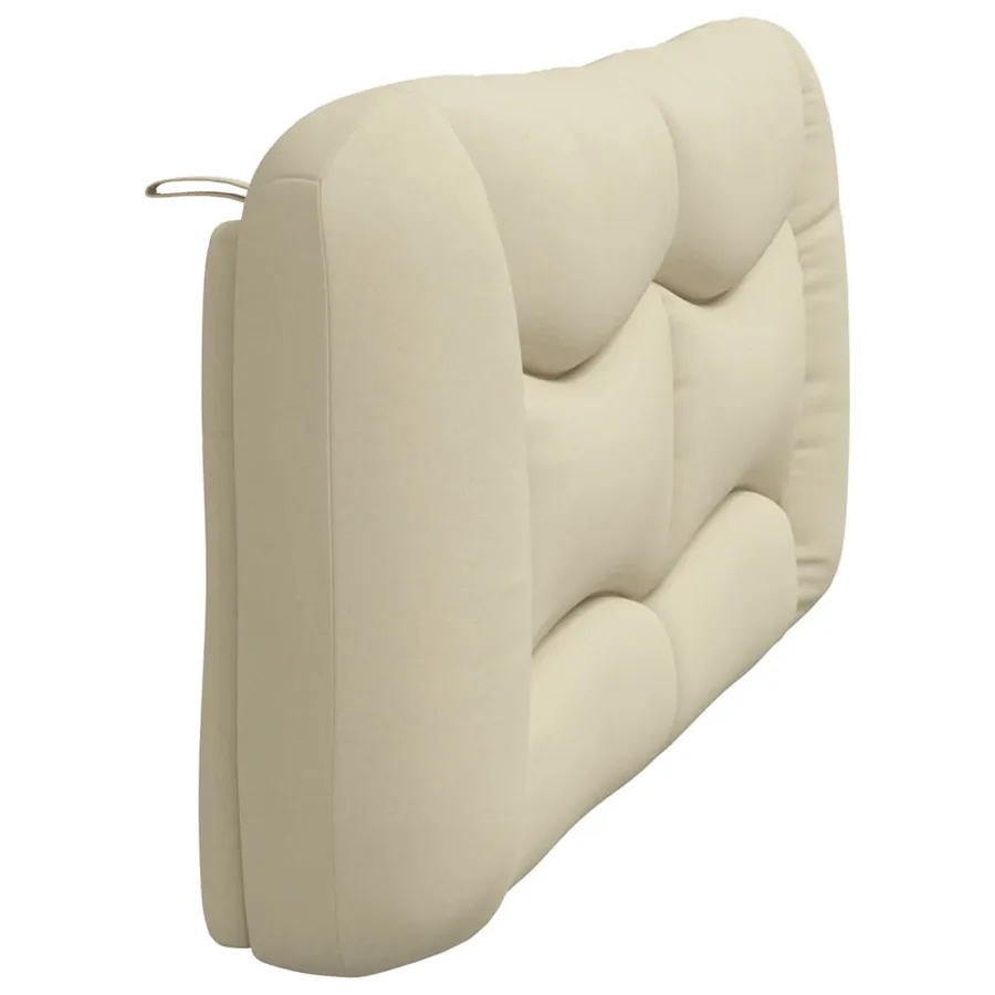 Coussin de tête de lit Hvar crème 180 cm tissu - 6