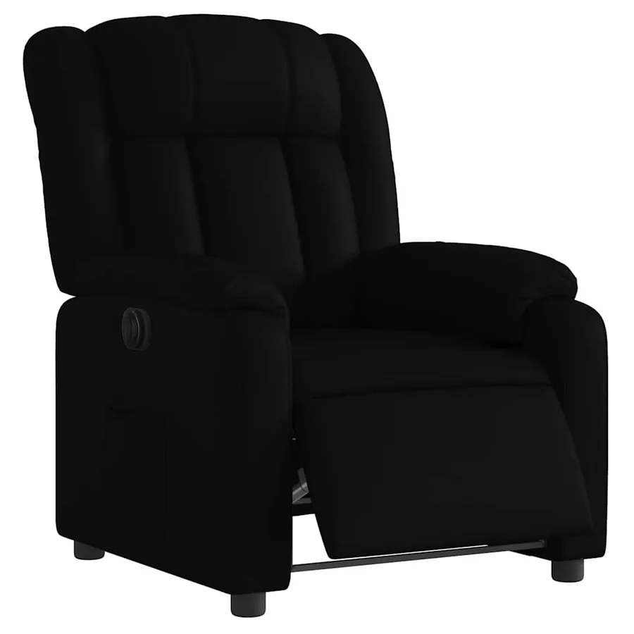 Fauteuil inclinable électrique Noir Similicuir - 3