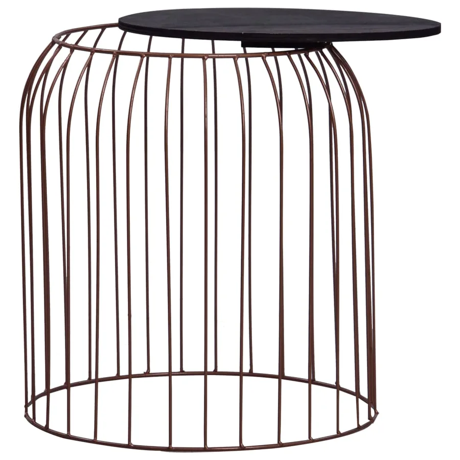 Table basse 3 pcs Cuivre - 6