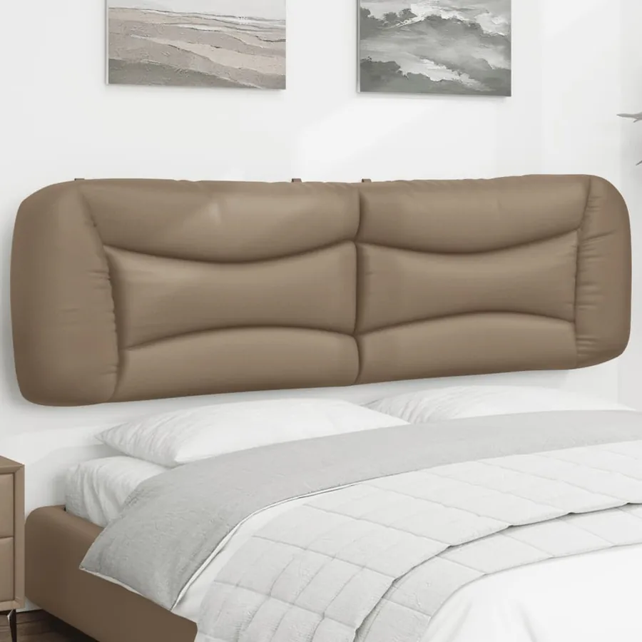 Coussin de tête de lit Hvar cappuccino 180 cm similicuir