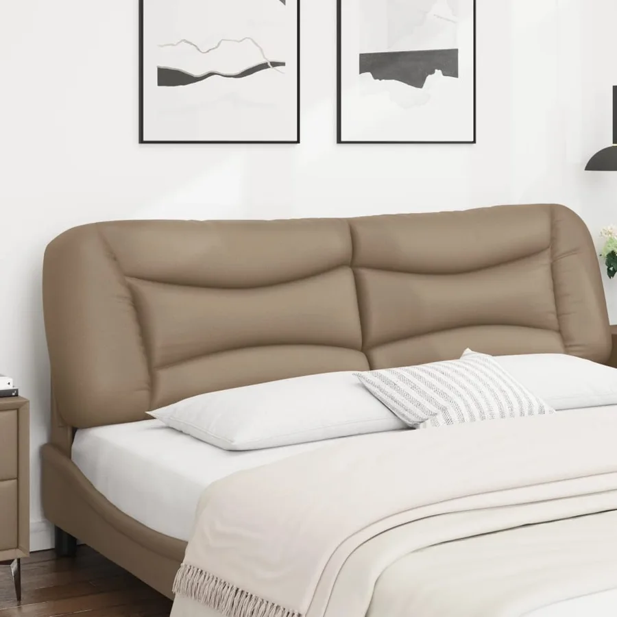 Coussin de tête de lit Hvar cappuccino 180 cm similicuir - 3