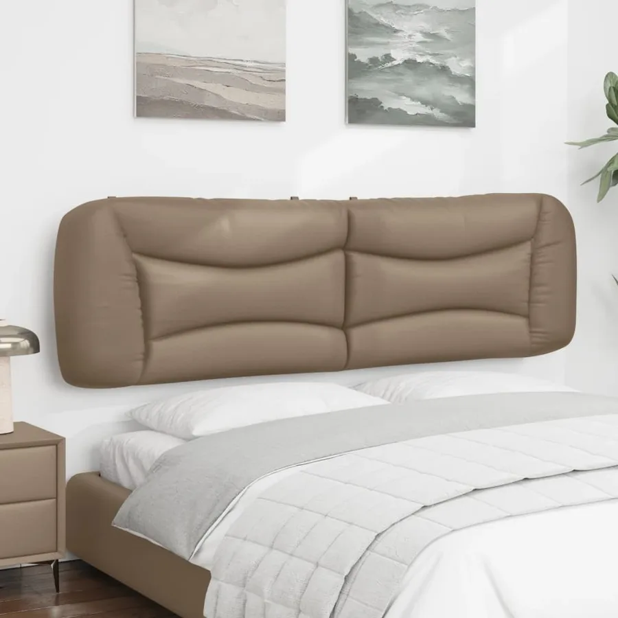 Coussin de tête de lit Hvar cappuccino 180 cm similicuir - 4