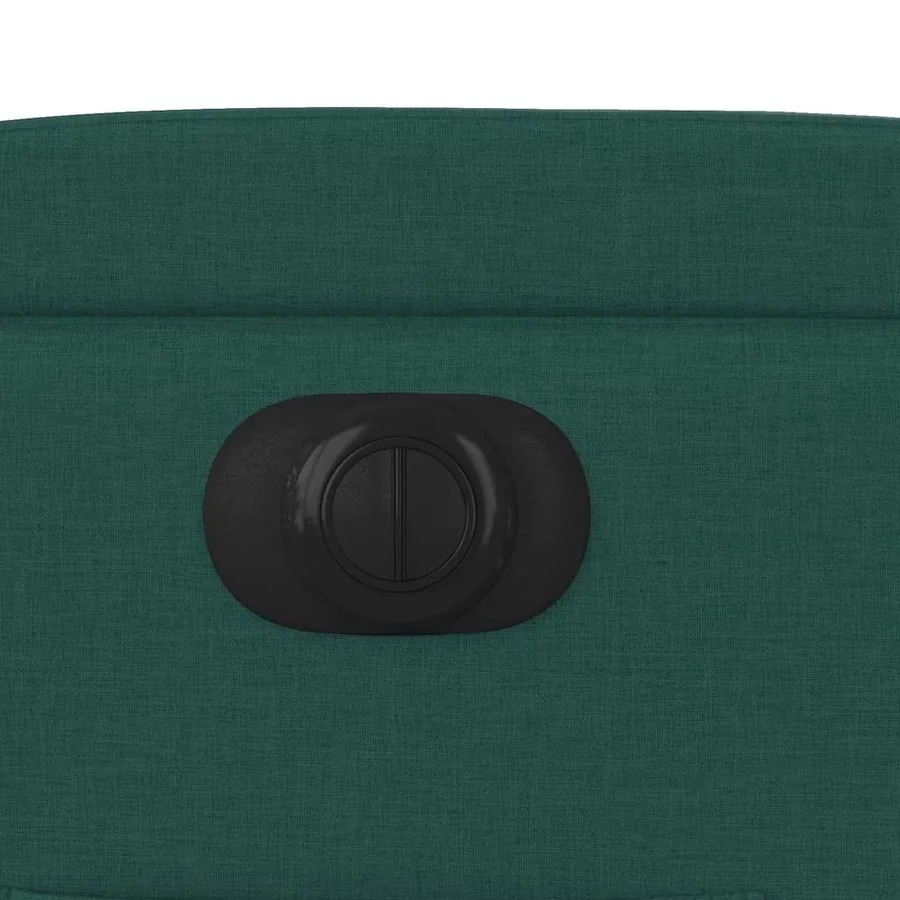 Fauteuil inclinable électrique vert foncé tissu - 13