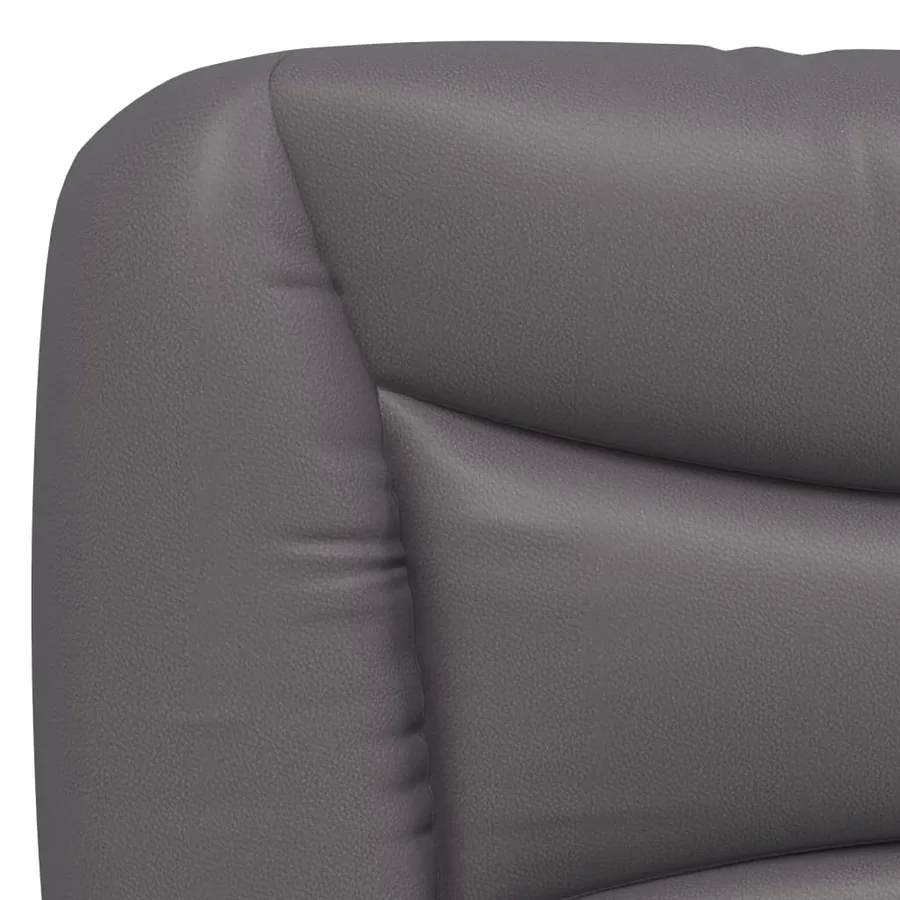 Cadre de lit avec LED sans matelas Hvar gris 90x200 cm - 11