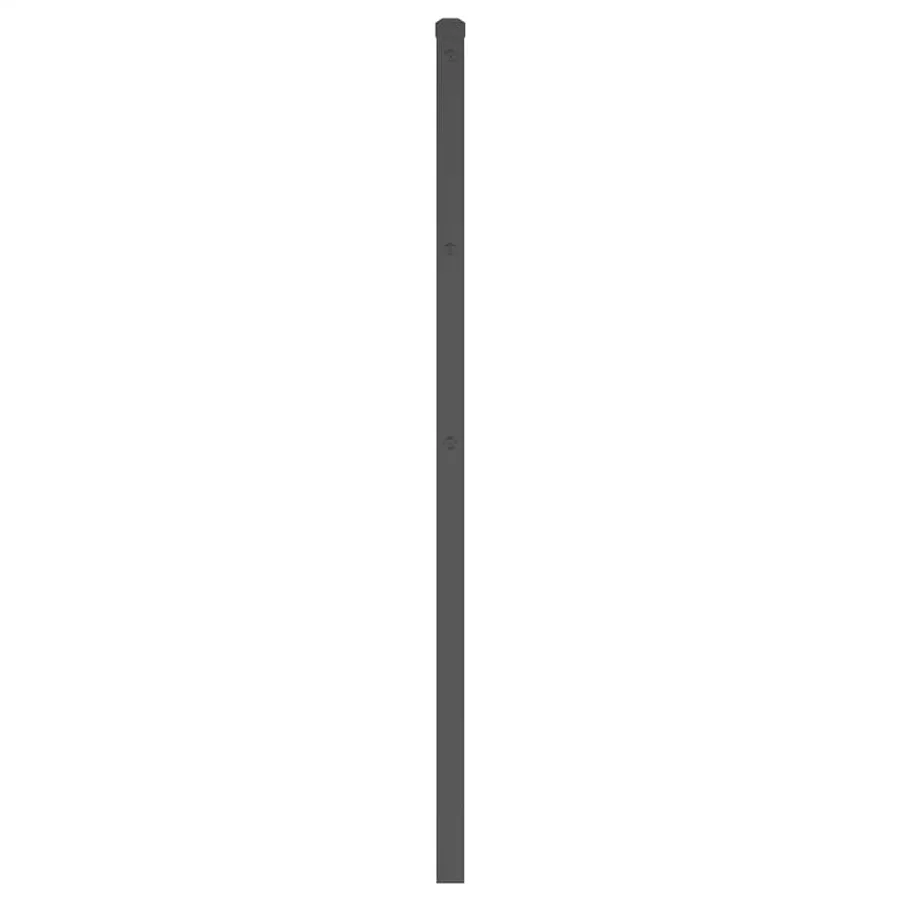 Tête de lit de remplacement métal noir 193 cm - 4