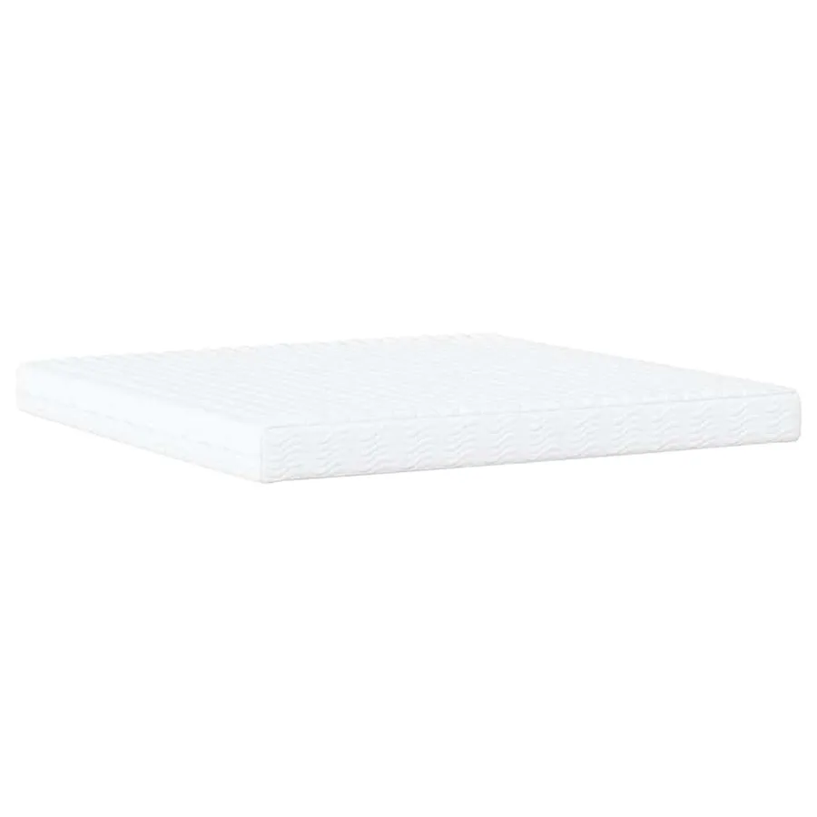 Lit avec matelas Dover vert foncé 200x200 cm velours - 5