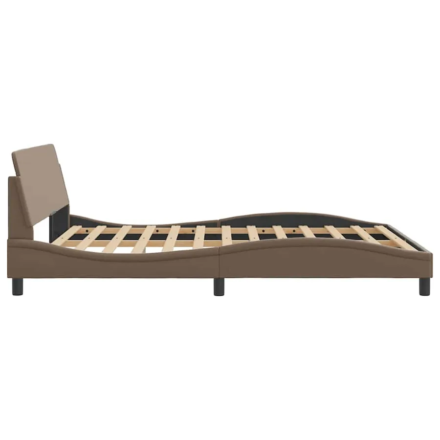 Cadre de lit Dover cappuccino 160x200 cm similicuir - 5