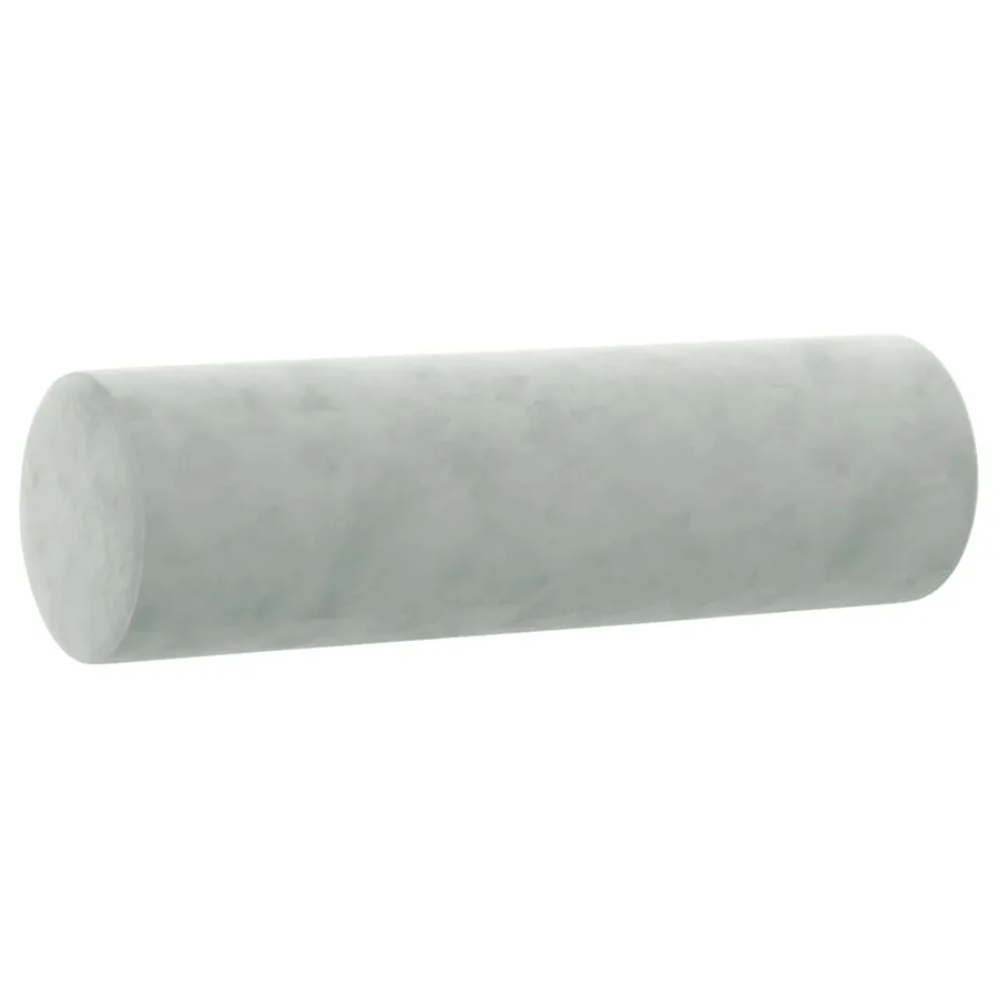 Ensemble de canapés 2 pcs avec coussins gris clair velours - 5