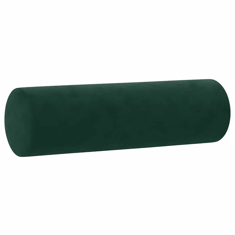 Canapé 2 places avec oreillers vert foncé 120 cm velours - 6