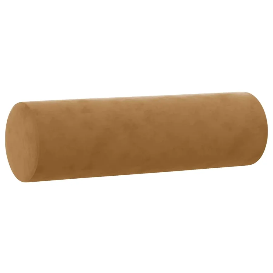 Ensemble de canapés 2 pcs avec coussins marron velours - 6