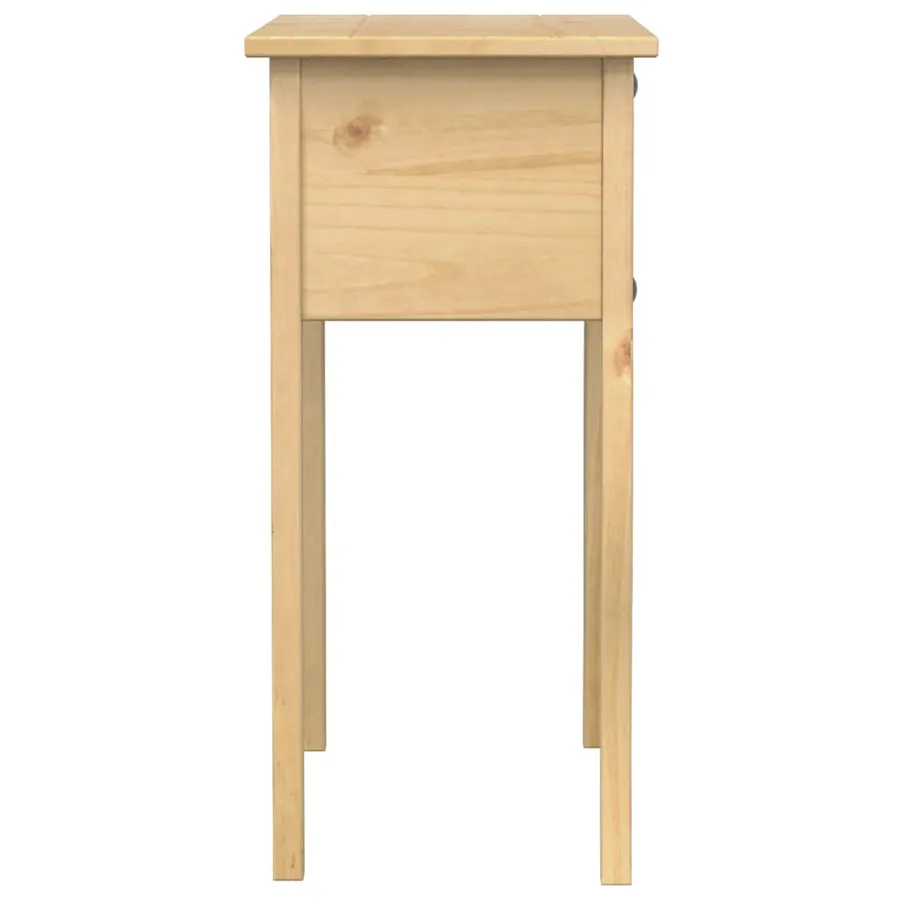 Table console Corona 73x35x73 cm bois de pin massif - 5
