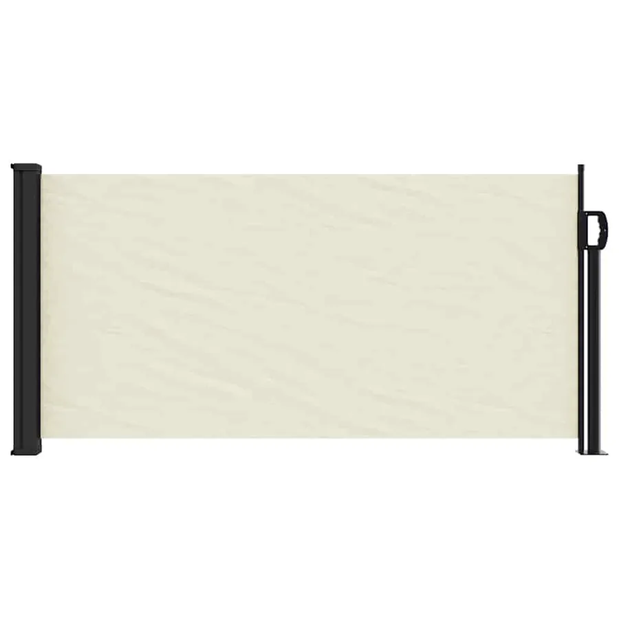 Auvent latéral rétractable crème 100x300 cm - 3