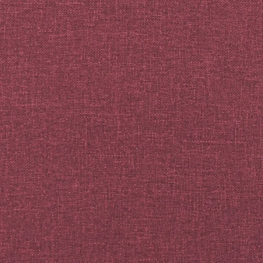 Ensemble de canapés 2 pcs avec coussins Rouge bordeaux Tissu - 5