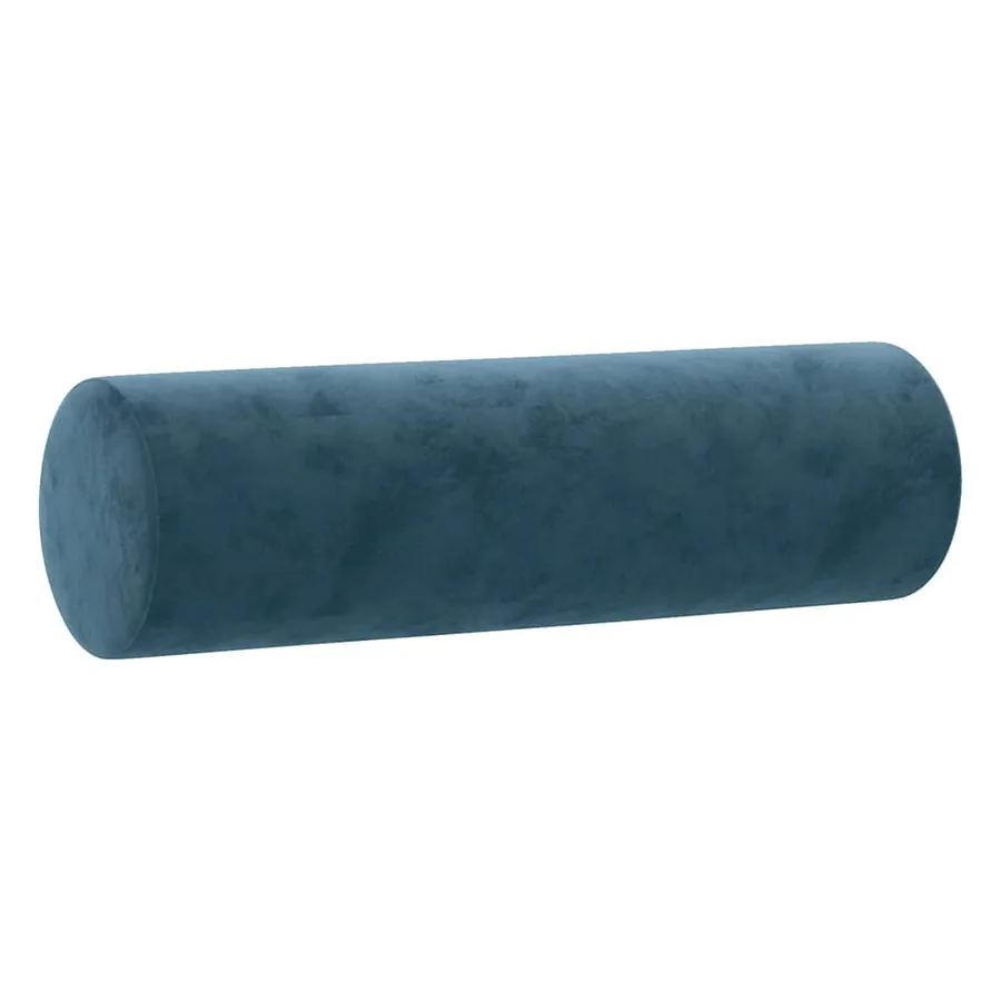 Ensemble de canapés 2 pcs avec coussins bleu velours - 5