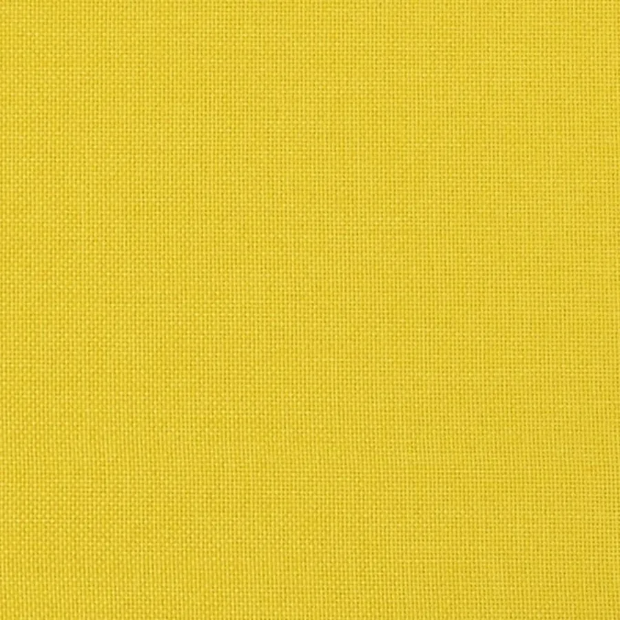 Ensemble de canapés 4 pcs avec coussins jaune clair tissu - 11
