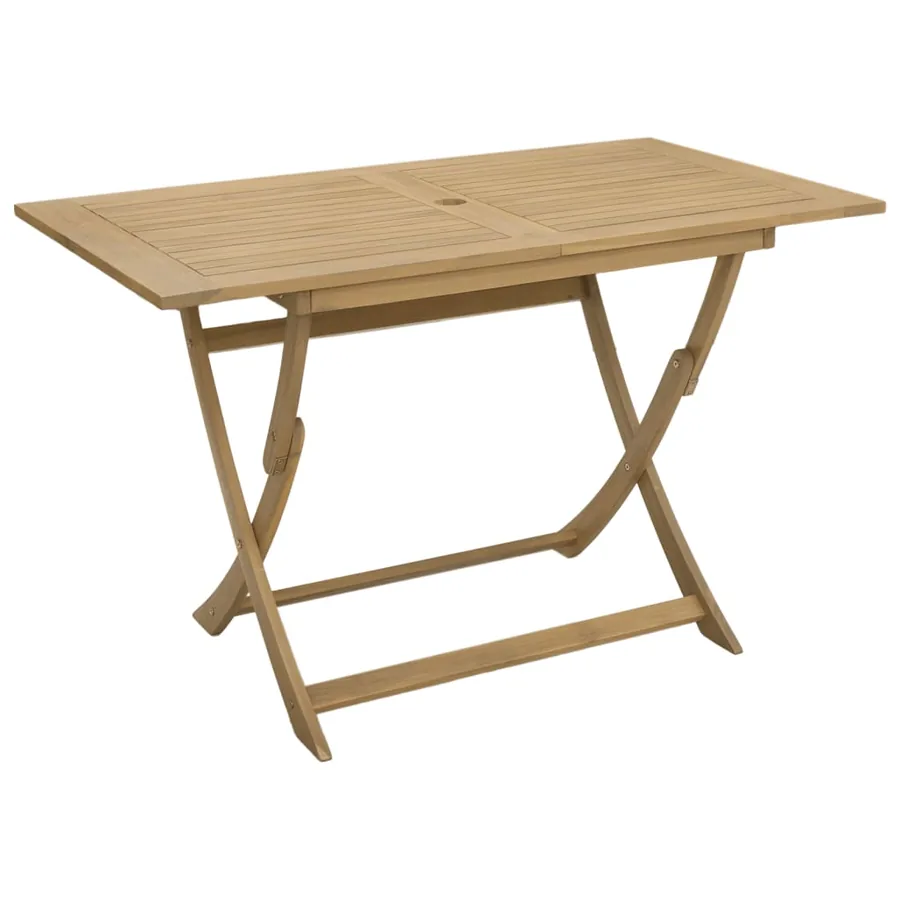 Ensemble à manger de jardin 7 pcs Bois d'acacia solide - 6