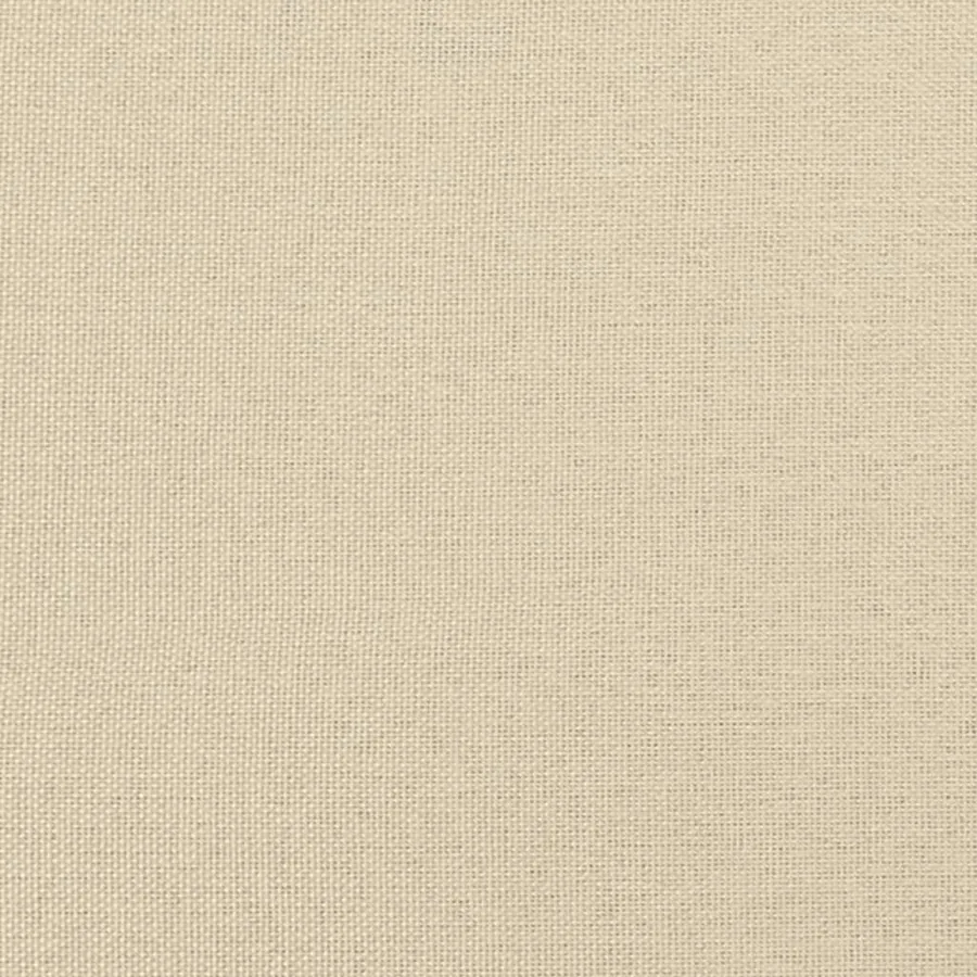 Ensemble de canapés 3 pcs avec coussins crème tissu - 9