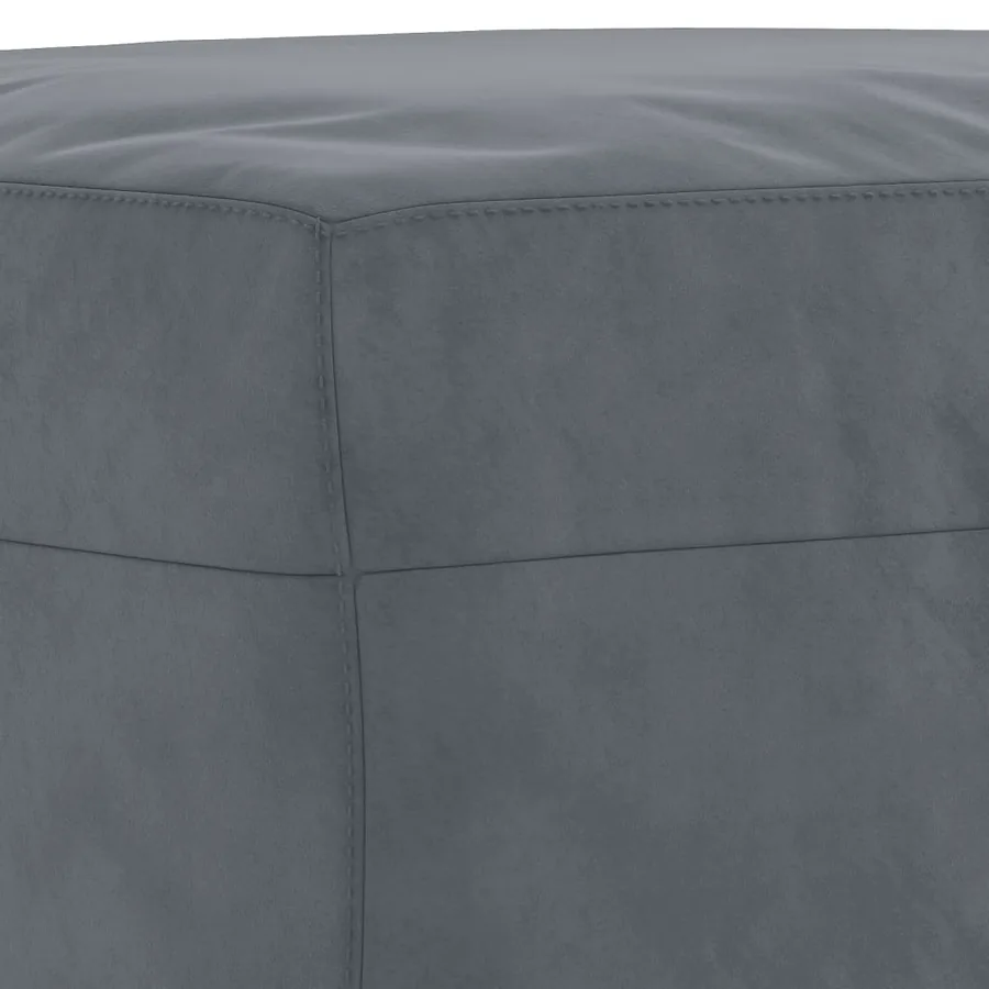 Ensemble de canapés 3 pcs gris foncé velours - 7