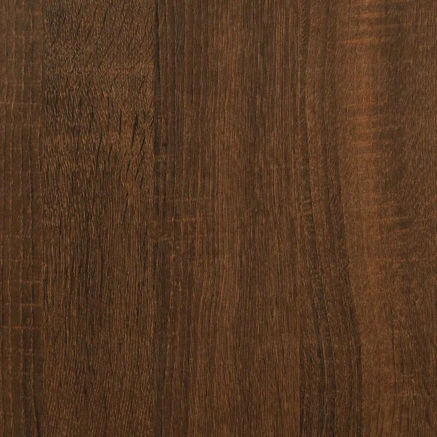 Cadre de lit avec tiroirs sans matelas chêne marron 90x190 cm - 10