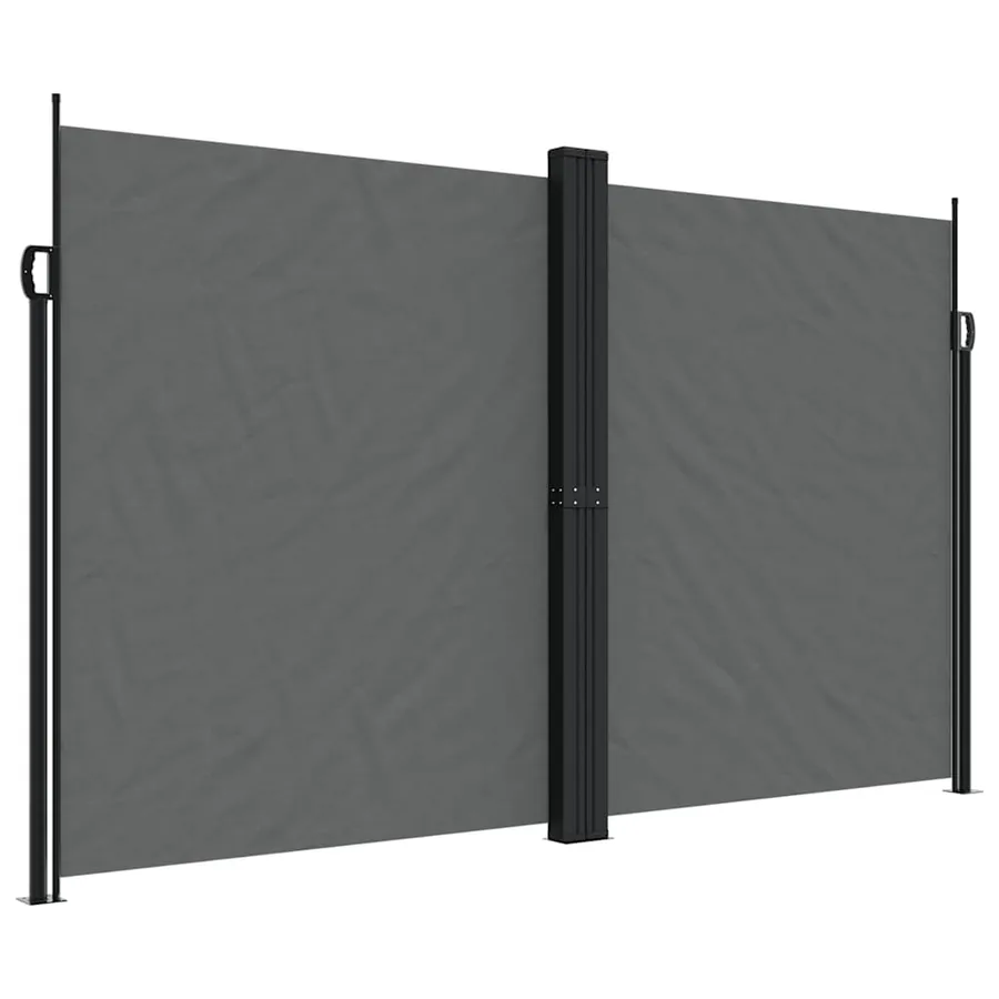 Auvent latéral rétractable Anthracite 200x1200 cm - 2