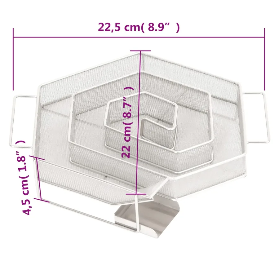 Fumoir à four à BBQ générateur de fumée froide acier galvanisé - 13