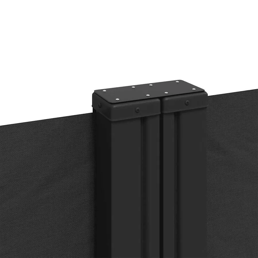 Auvent latéral rétractable Noir 220x1200 cm - 7
