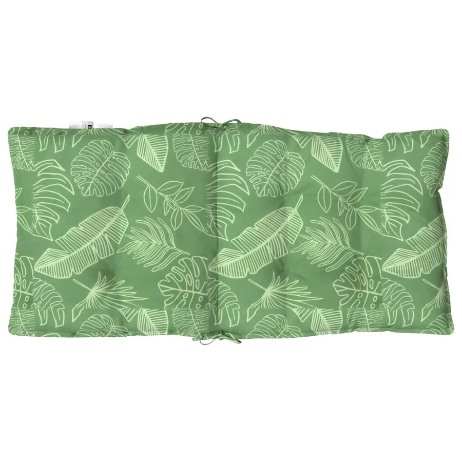Coussins de chaise à dossier bas lot de 4 modèle de feuille - 7